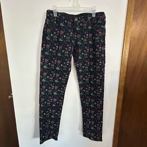 Floral Skinny Jeans